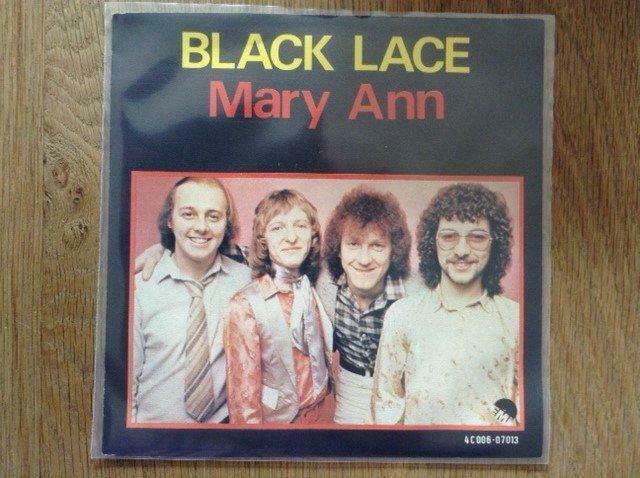 single black lace