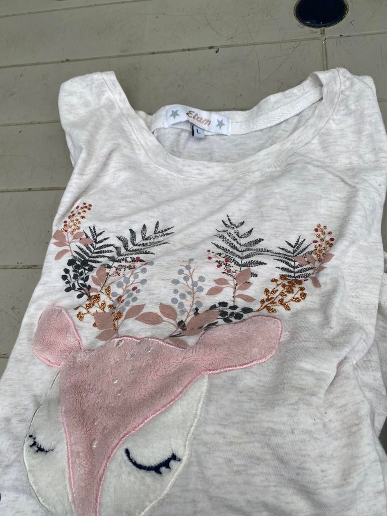 Warme pyjama’s met flanellen broeken, grote maten, L tot 2XL, Enlèvement ou Envoi, Comme neuf