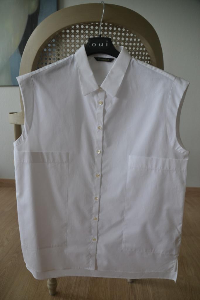 Blouse Massimo Dutti (Nouveauté !), Enlèvement ou Envoi, Neuf, Taille 42/44 (L), Blanc