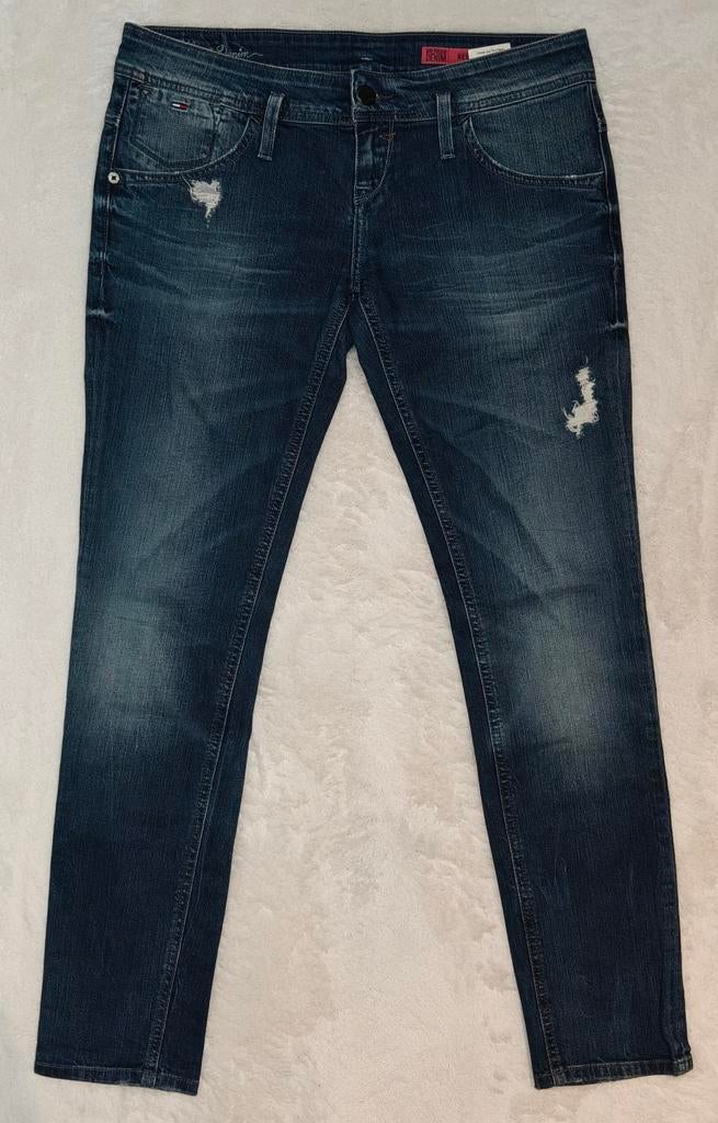 Tommy Hilfiger Nevada Zip Skinny Low Rise Jeans XL EU42, Verzenden