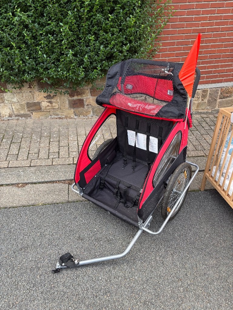 Charette vélo, Enlèvement, Comme neuf, Remorque pour enfant, 20 à 40 kg