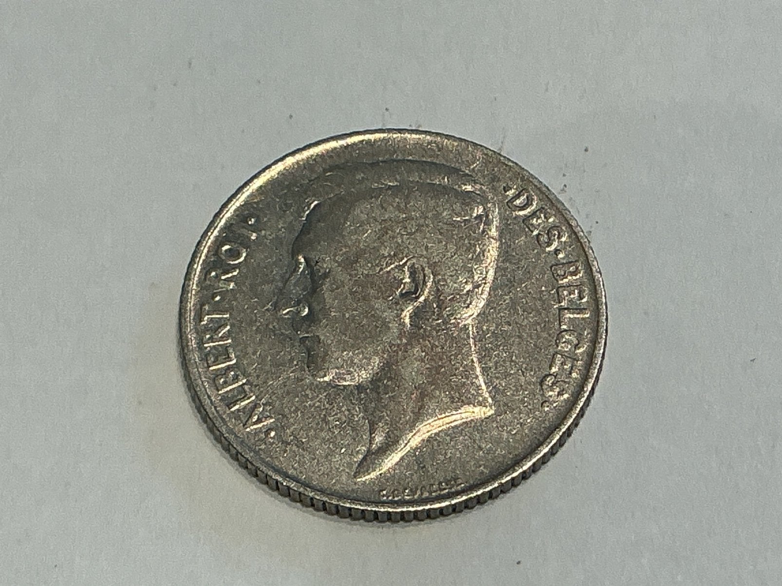 Belgique 1 Franc 1911 argent français, Enlèvement ou Envoi, Argent