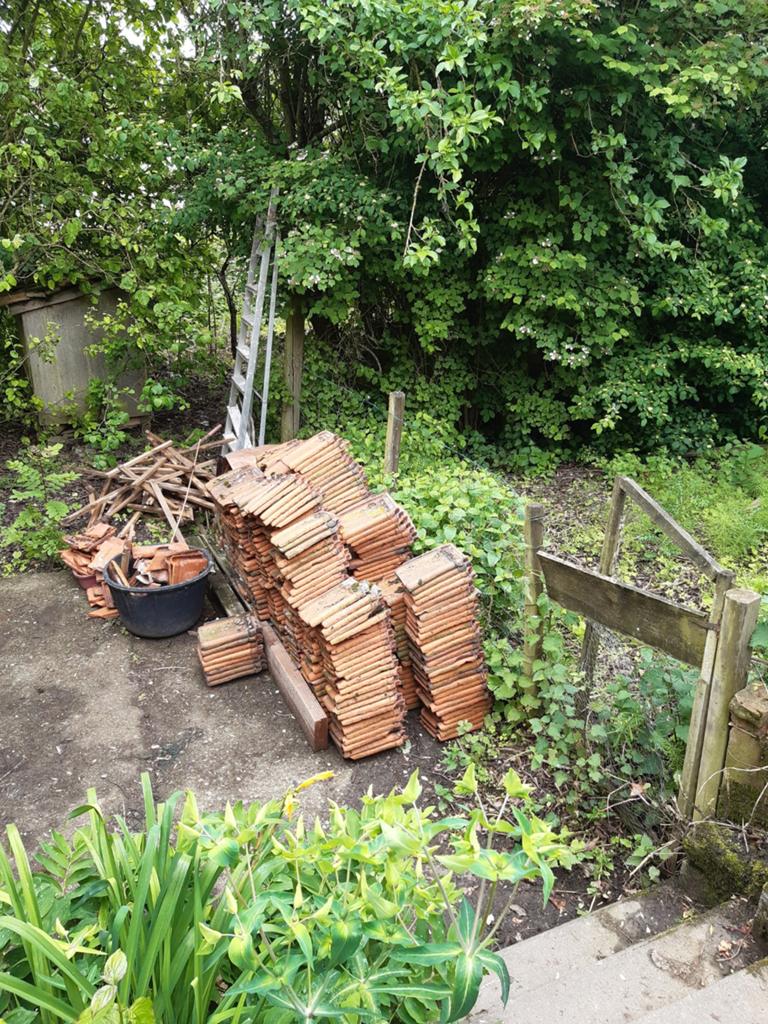 Dakpannen platte, Doe-het-zelf en Bouw, Ophalen, Dakpannen