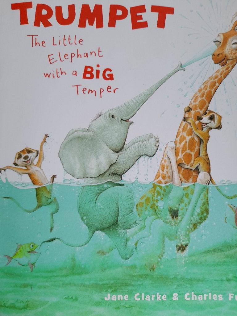 Trumpet, the little elephant with a big temper., Ophalen of Verzenden, Zo goed als nieuw