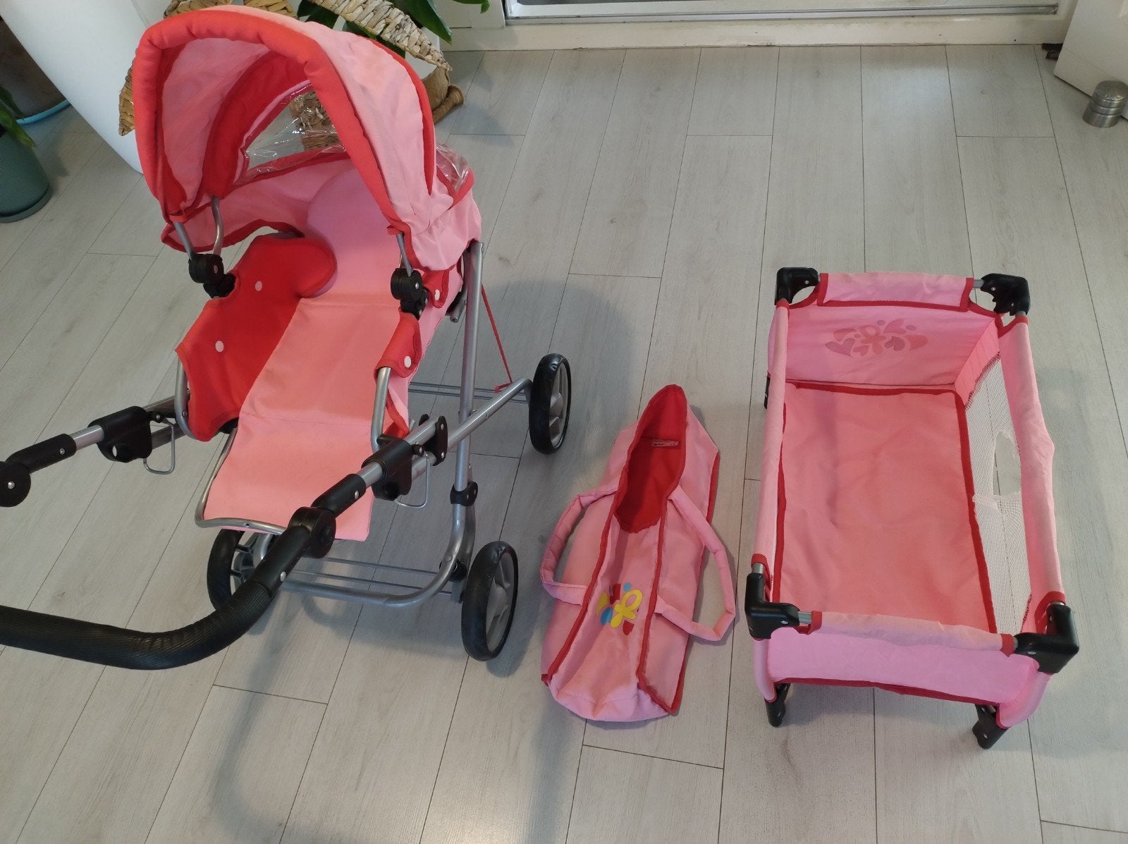 wandelwagen + reisbedje + draagzak, Enlèvement, Baby Pop