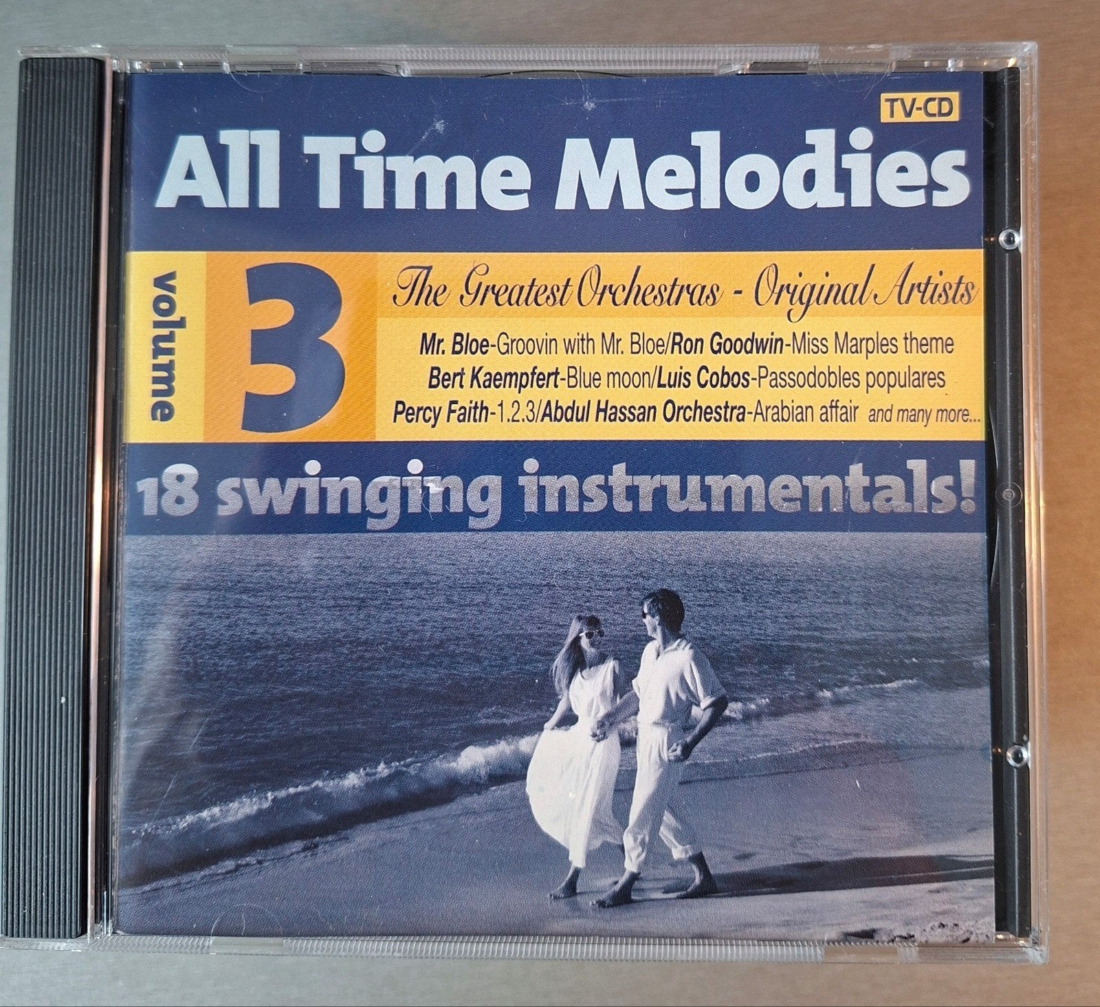 Cd. 18 swinging instrumentals (All Time Melodies Vol  3)., Ophalen of Verzenden