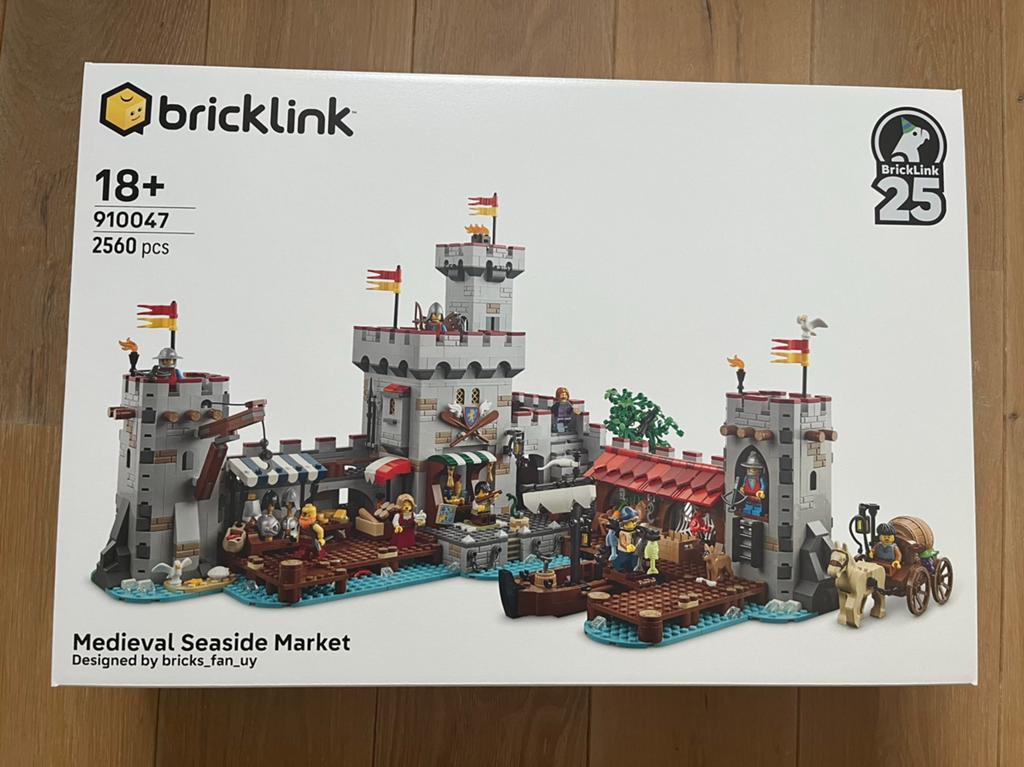 Lego Medieval Seaside Market 910047, Overige thema's, Lego, Nieuw, Ophalen of Verzenden