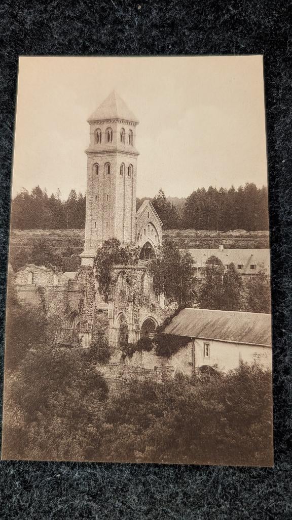 Carte postale ancienne Orval – Tour abbatiale, Enlèvement ou Envoi, Lettre
