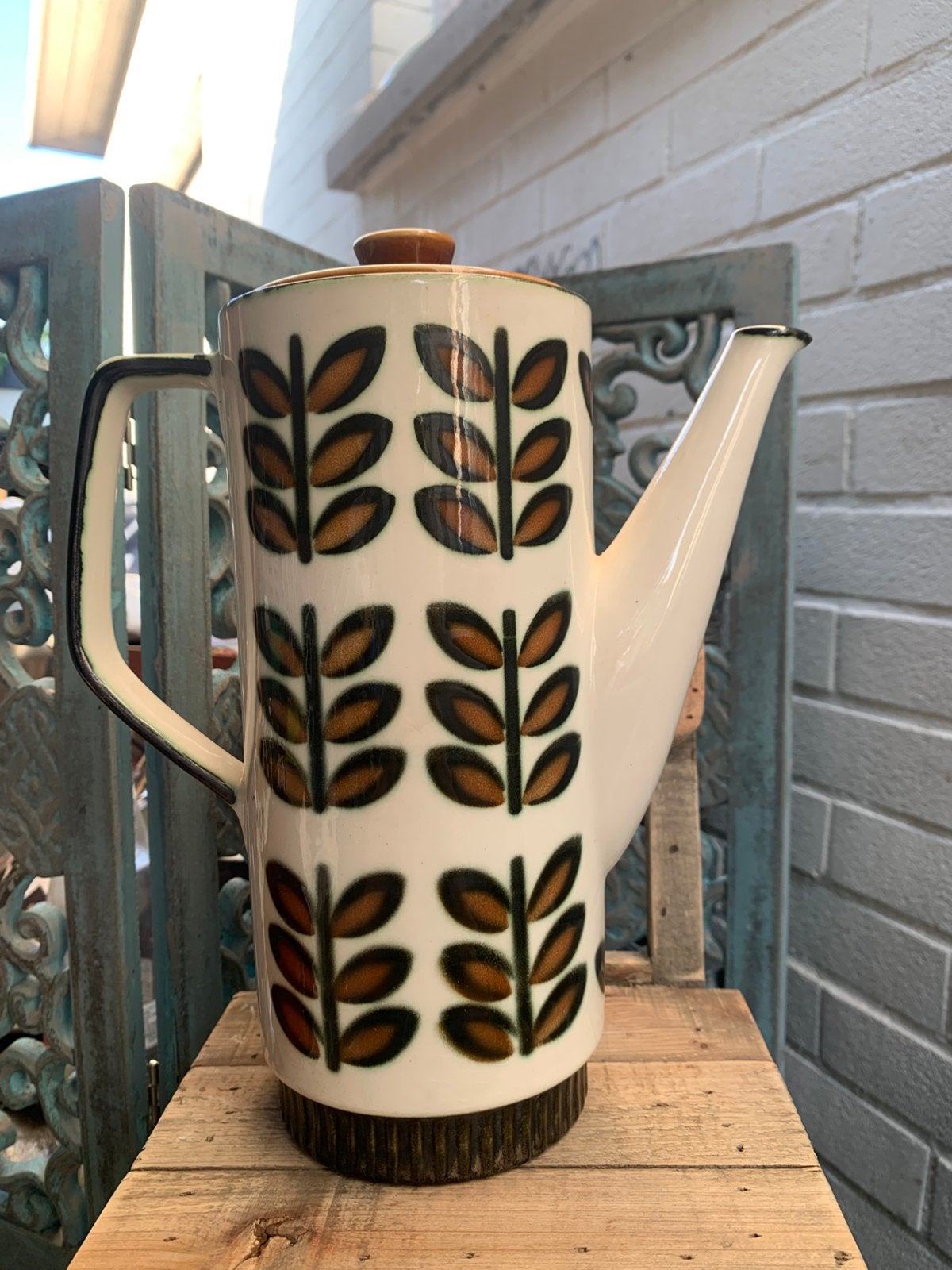 Boch Rambouillet koffiepot, Ophalen