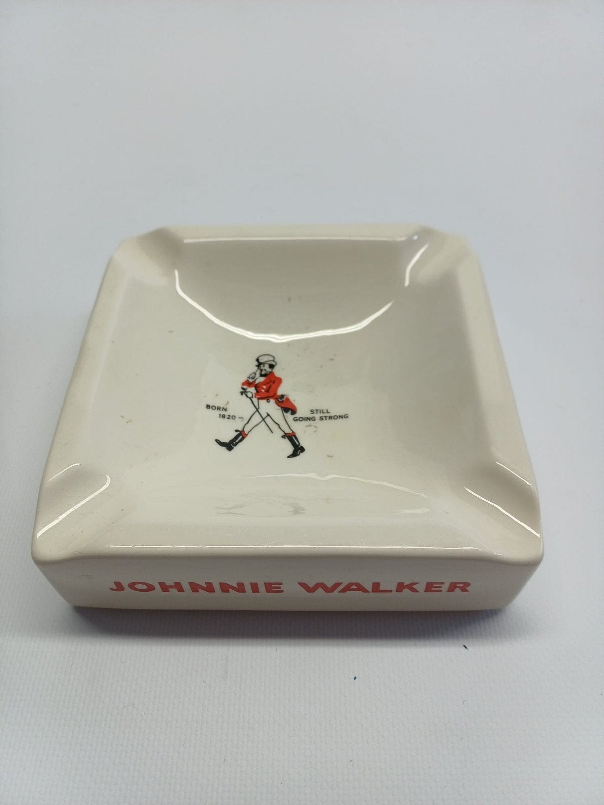 vintage asbak johnnie walker, Enlèvement, Utilisé, Cendrier
