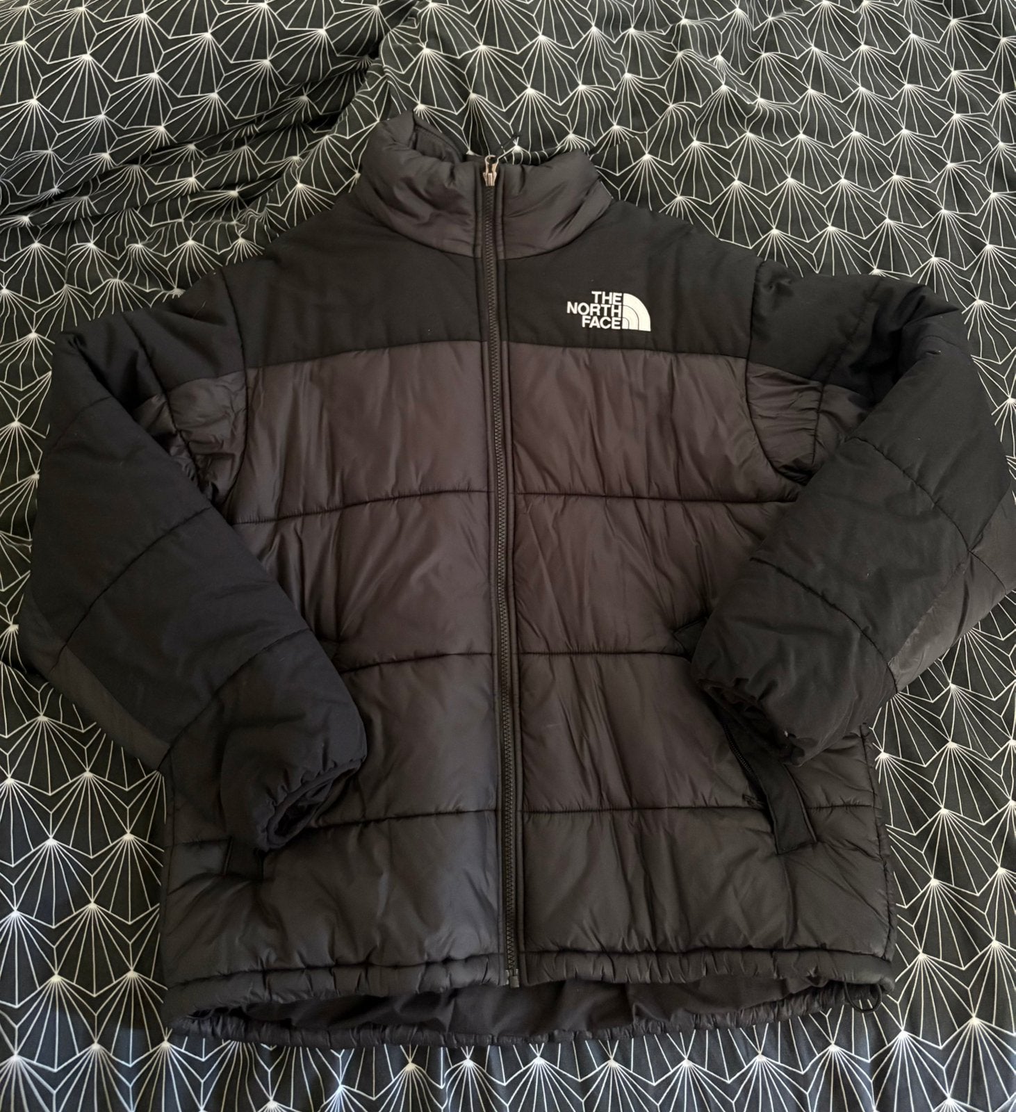 The North Face herenjas zwart – maat L – warme puffer jas, Ophalen of Verzenden, Zo goed als nieuw, Maat 52/54 (L), Zwart