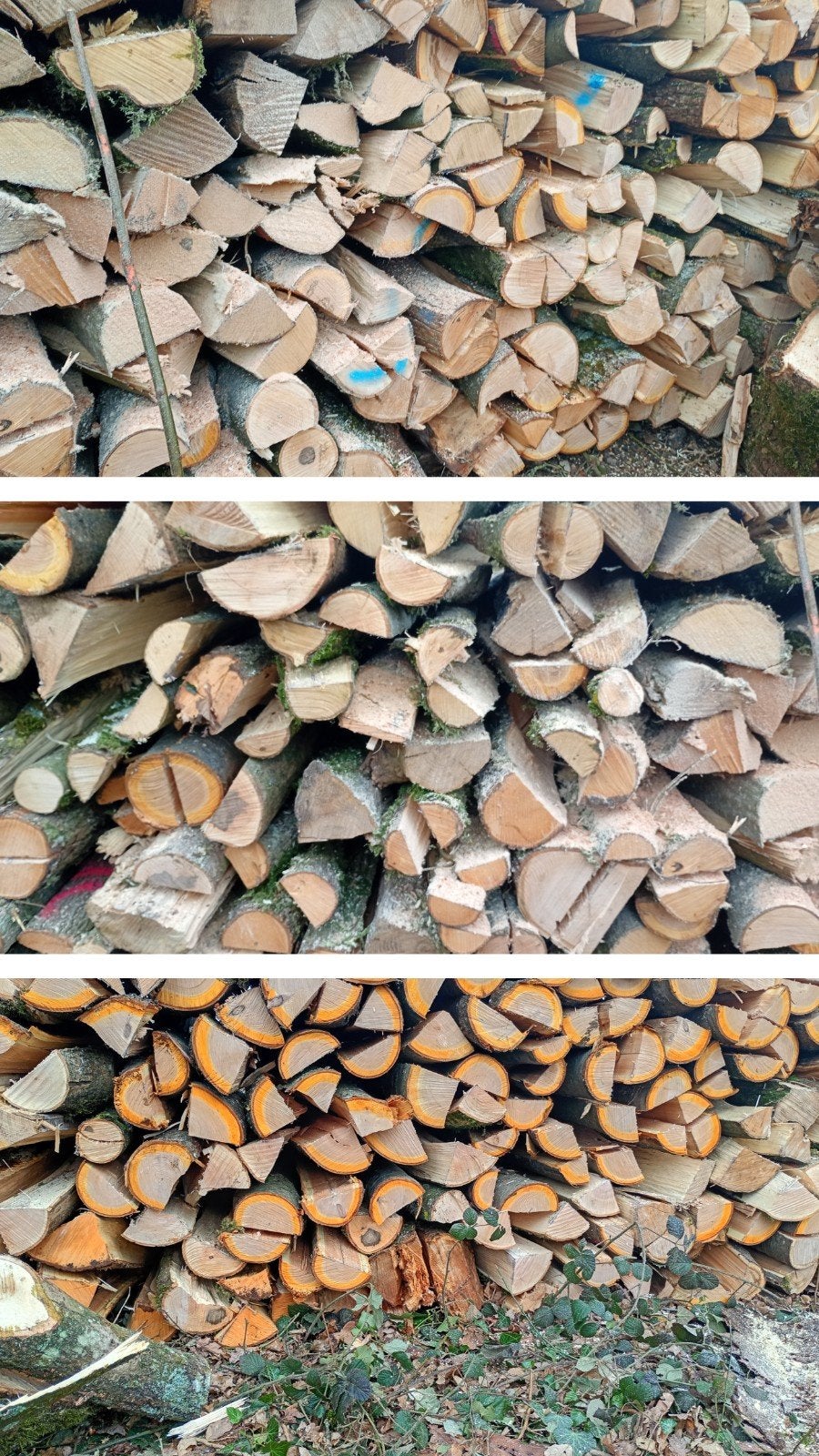 Bois de chauffage sec 33cm refendu, Jardin & Terrasse, Enlèvement