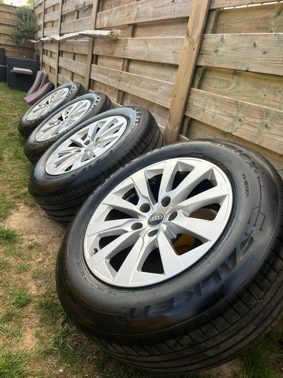 Audi 5x130, Auto-onderdelen, Banden en Velgen, Ophalen, Zomerbanden, Band(en)