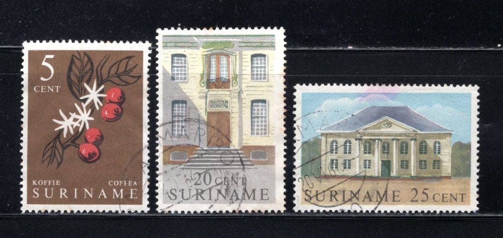 SURINAME Lot 1961 estampillé, Timbres & Monnaies, Timbres | Surinam, Envoi, Affranchi
