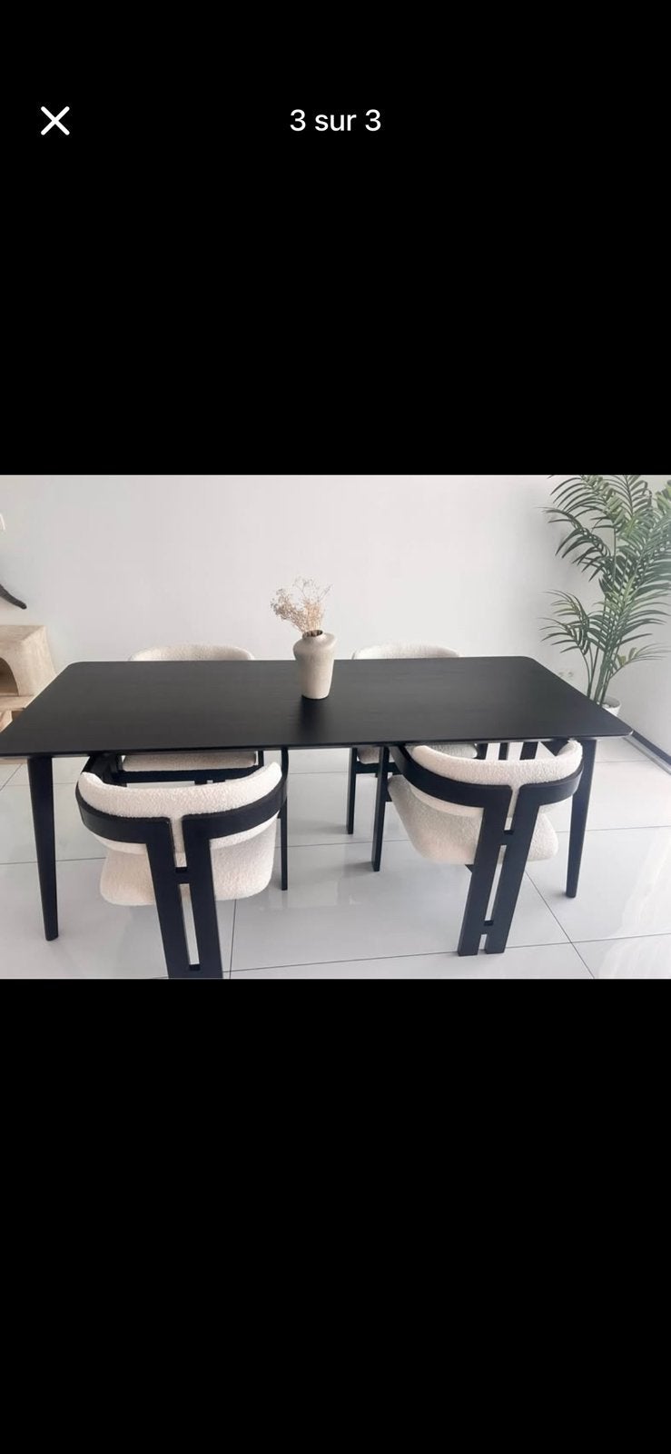 Table a manger sans les chaises a vendre a venir chercher, Maison & Meubles, Tables | Tables à manger, Enlèvement, Utilisé