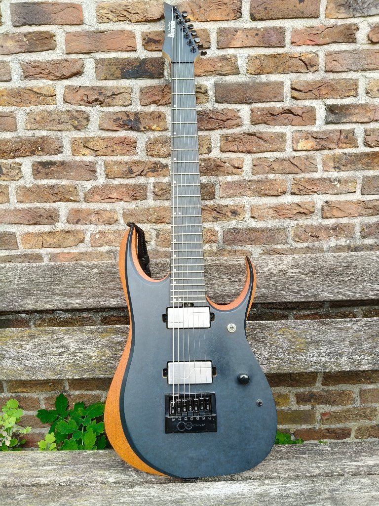 Ibanez 7 string + Evertune RGDR452, Musique & Instruments, Enlèvement ou Envoi, Comme neuf, Solid body, Ibanez