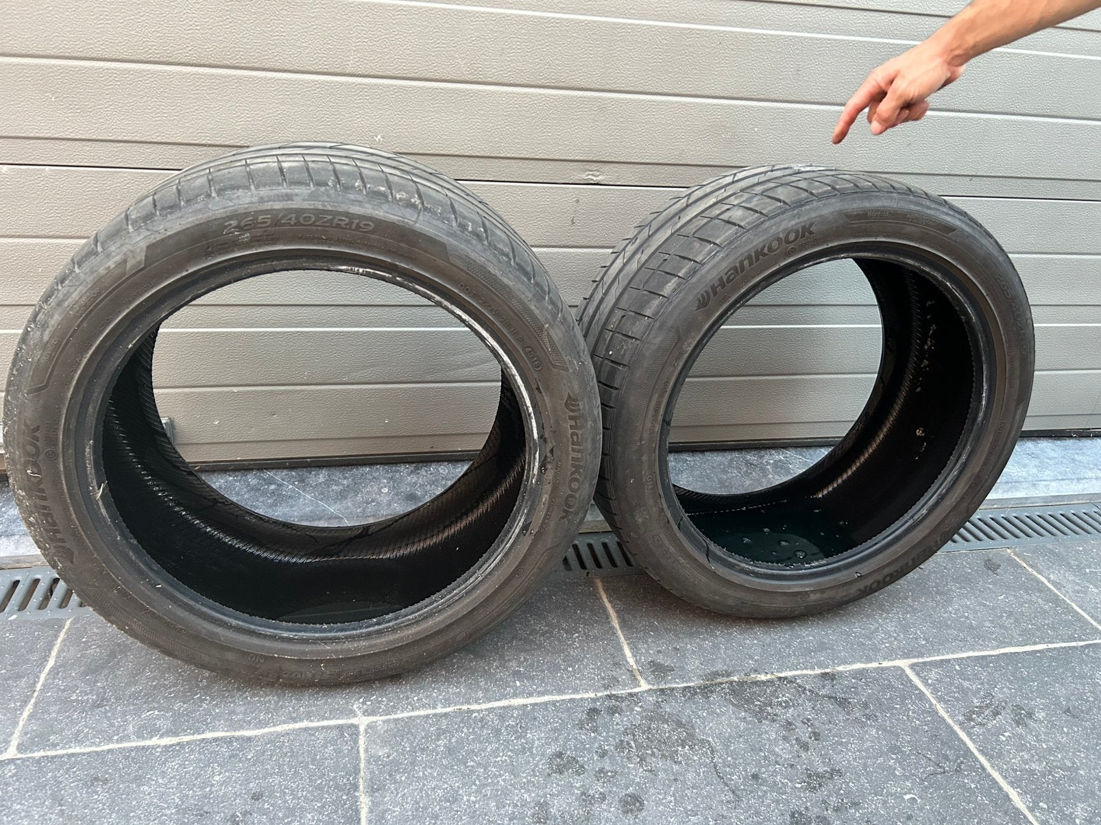Hankook autobanden 265/40zr19, Auto-onderdelen, Banden en Velgen, Ophalen, Band(en)