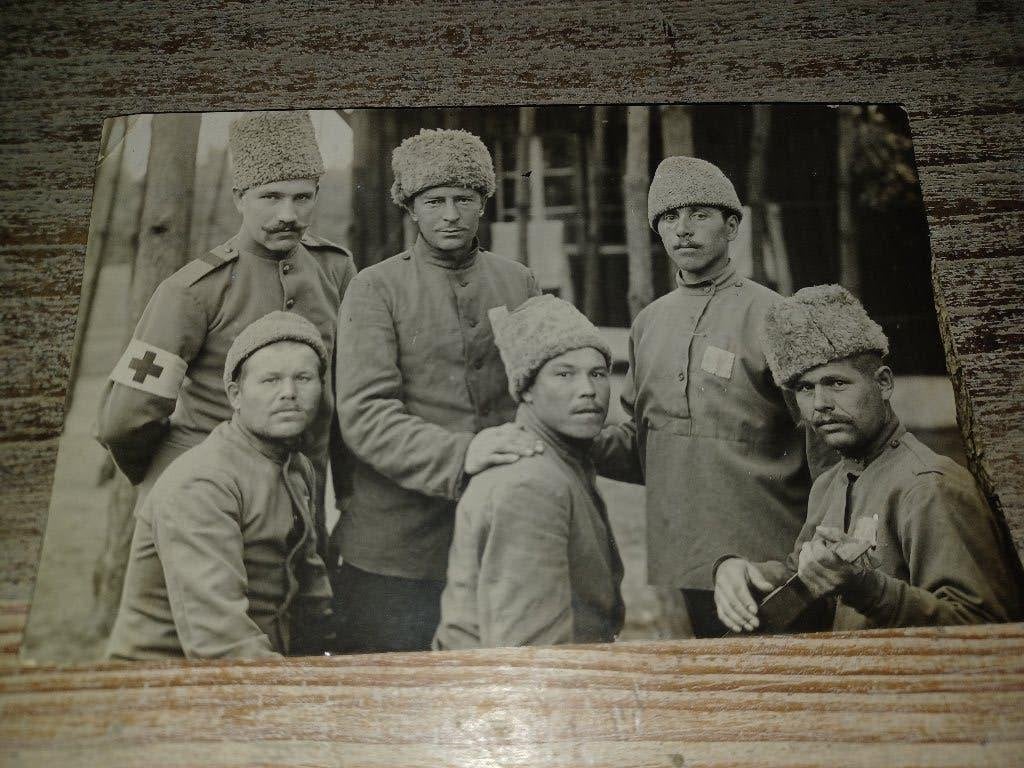 ww1 fotokaart gevangenkamp wahn, Ophalen of Verzenden, Overige soorten, Foto of Poster