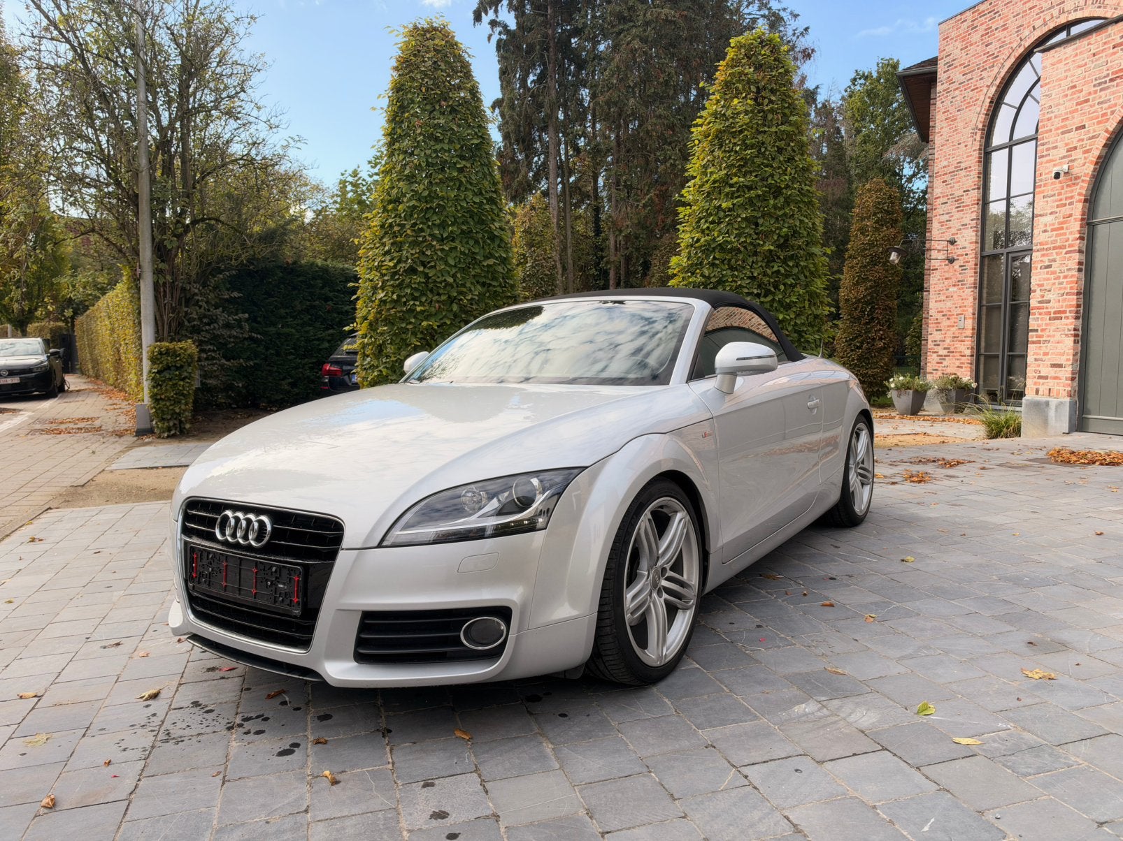 AUDI TT ROADSTER 2.0TSI * AUTOMAAT* 3X S-LINE* LEDER*, Auto's, TT, Zwart, Cabriolet, Leder
