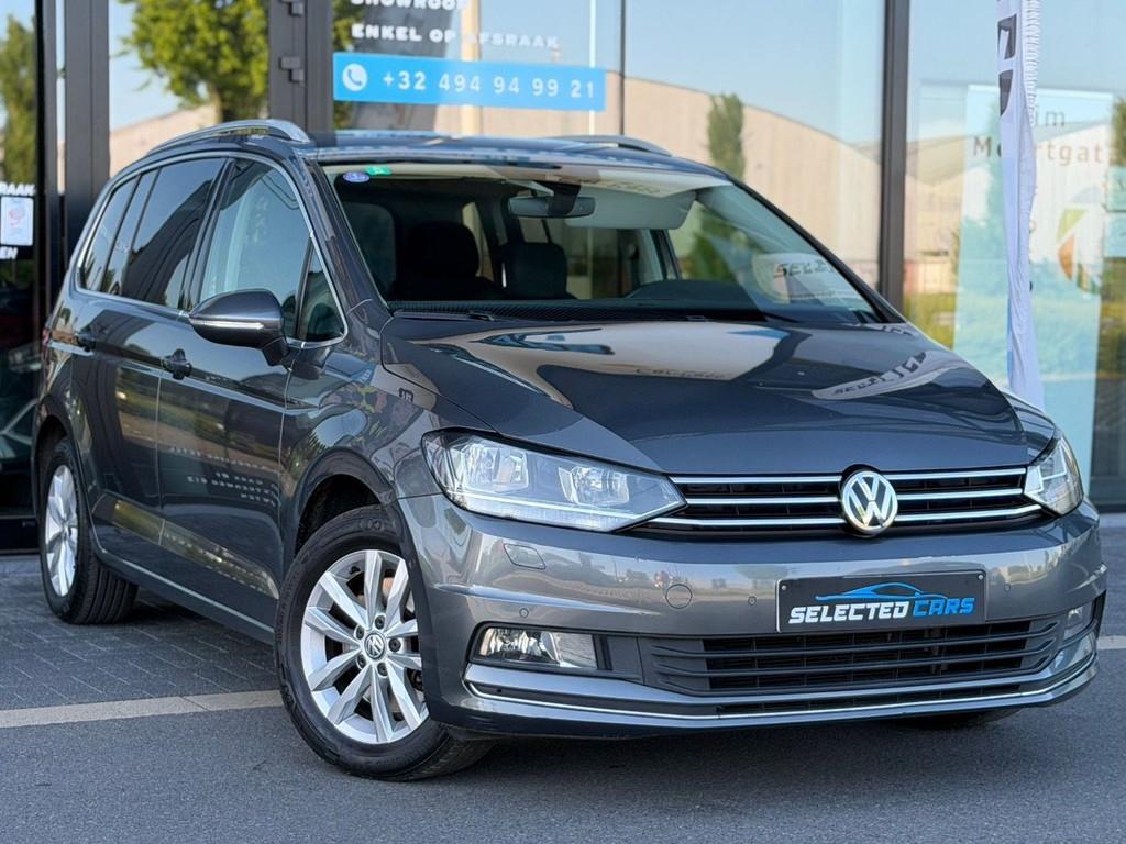 Volkswagen Touran III Highline BMT/Start-Stop (bj 2016), 4 deurs, Gebruikt, 5 zetels, Grijs