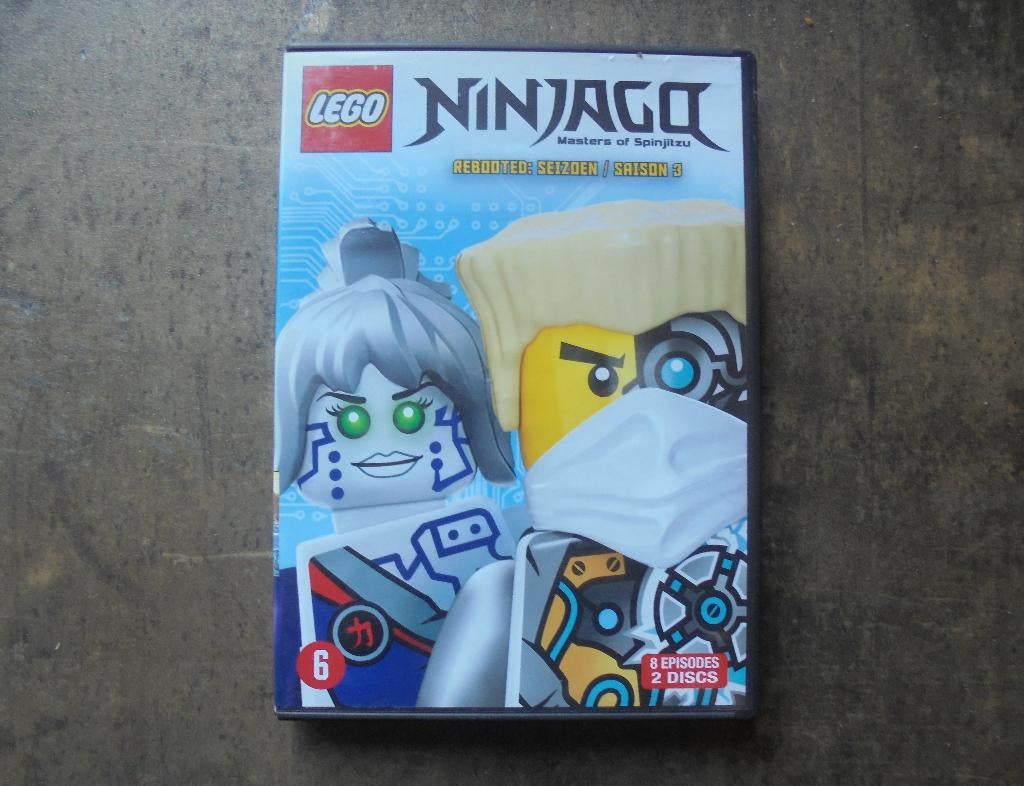 Lego DVD Ninjago Masters Of Spinjitzu 3 (zie foto's), Cd's en Dvd's, Gebruikt, Tekenfilm, Overige soorten, Ophalen of Verzenden