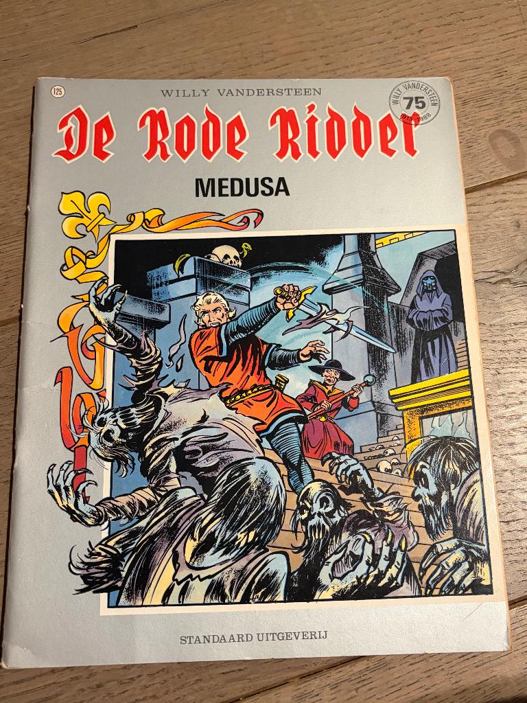 De Rode Ridder - 125 - Medusa, Eén stripboek, Ophalen of Verzenden, Gelezen, Willy Vandersteen