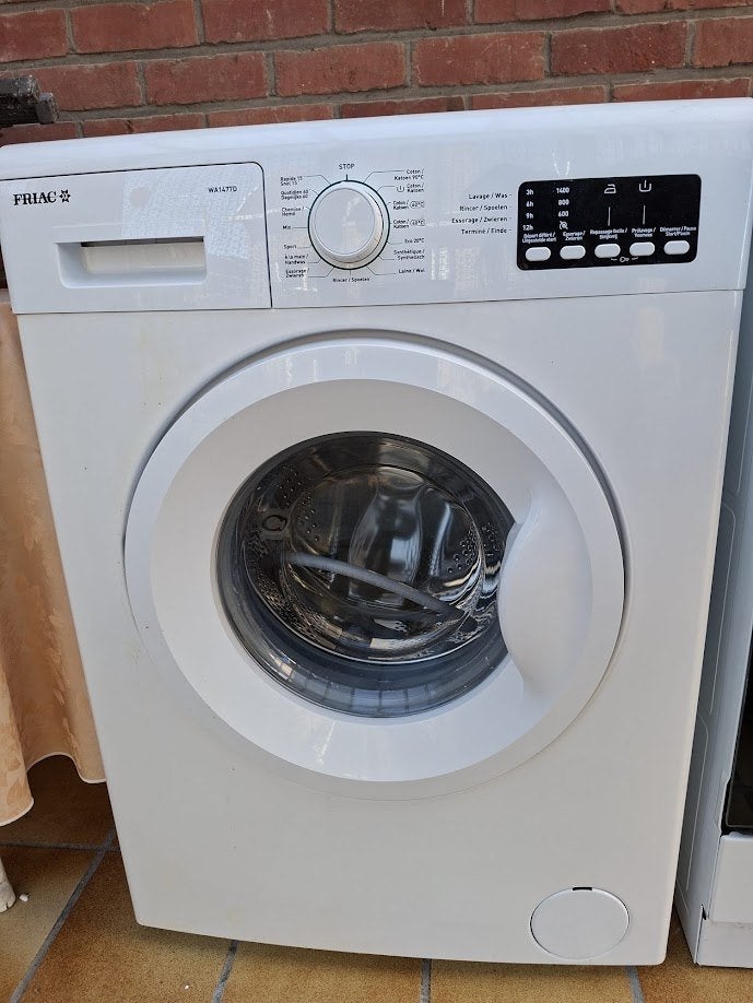 Wasmachine FRIAC, Elektronische apparatuur, Wasmachines, Ophalen, Handwasprogramma, Zo goed als nieuw, Voorlader