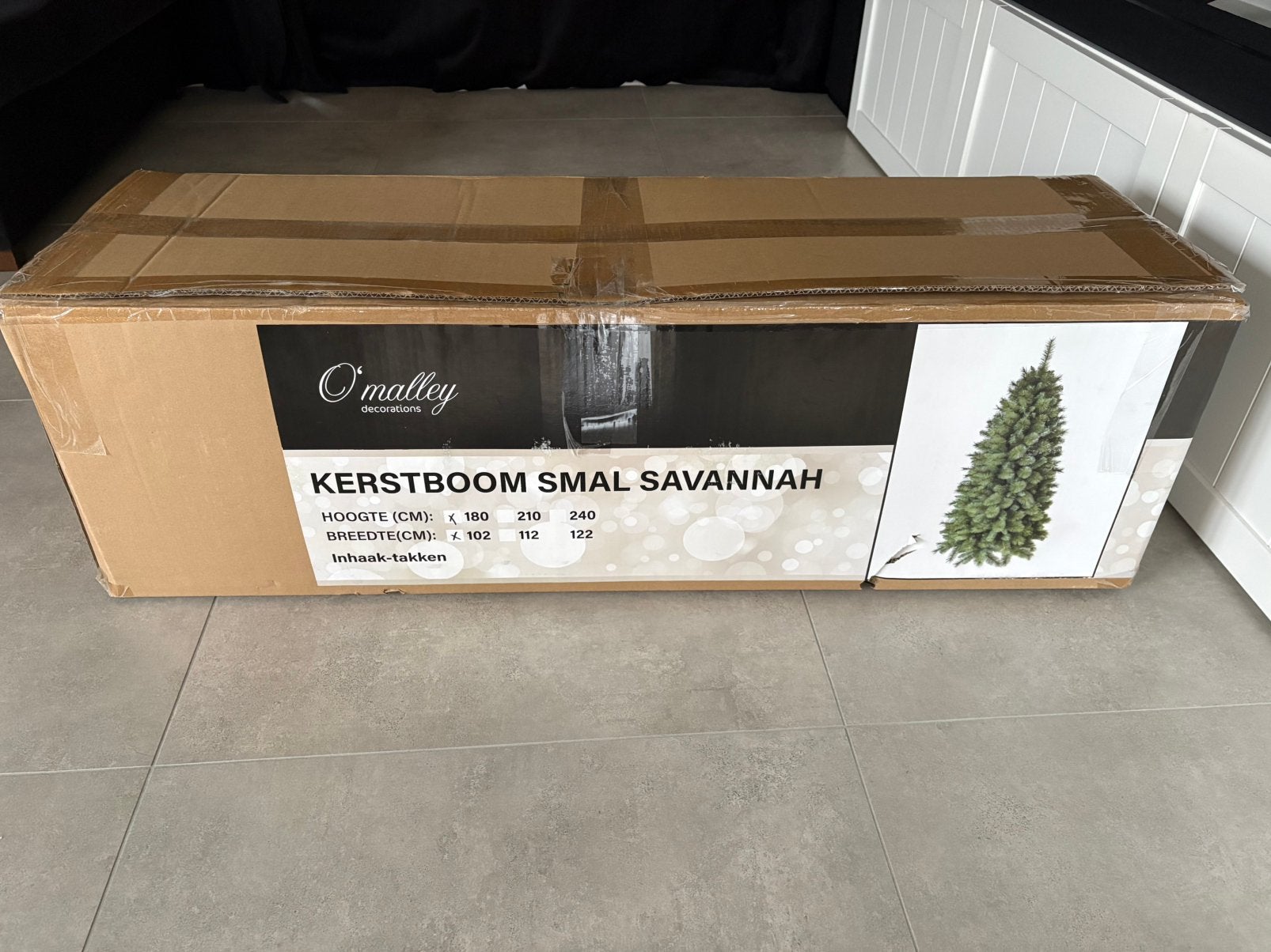 Kerstboom 180cm, Diversen, Ophalen, Zo goed als nieuw