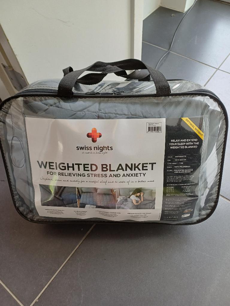 Verzwaringsdeken 7 kg, Ophalen, Overige maten, Overige typen, Nieuw