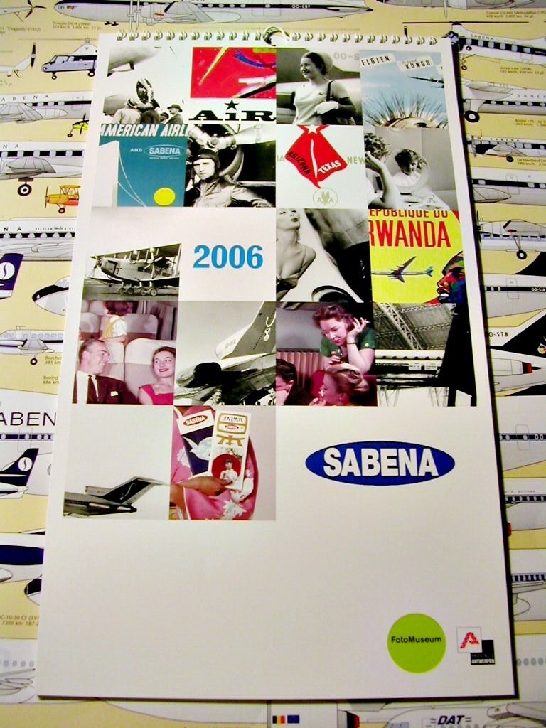 Sabena Kalender (2006) 'Air Nostalgie' Wandkalender Nieuw, Verzenden, Nieuw