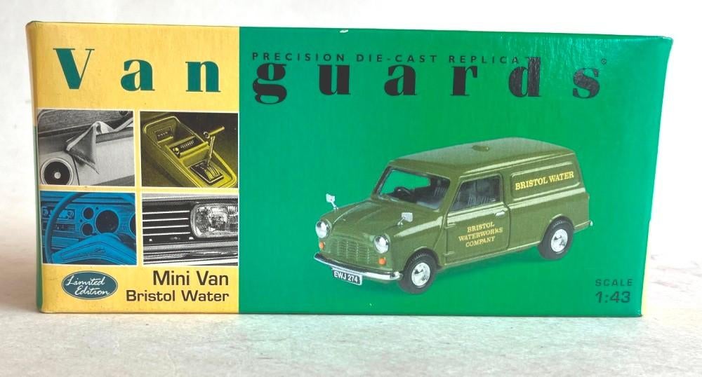 Austin Mini van Bristol Waters Vanguards VA01415., Hobby en Vrije tijd, Modelauto's | 1:43, Ophalen of Verzenden, Zo goed als nieuw