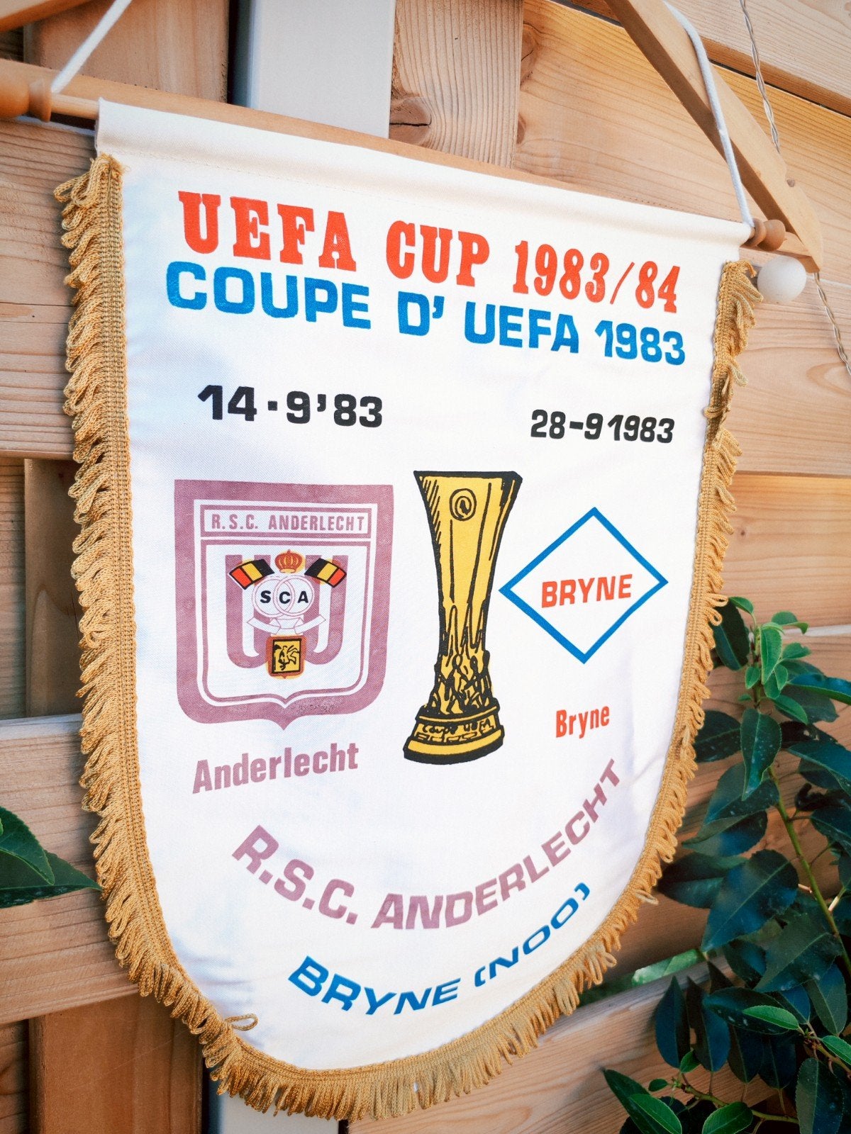 Coupe de l'UEFA de Norvège 1983 RSC Anderlecht Byrne, Enlèvement ou Envoi