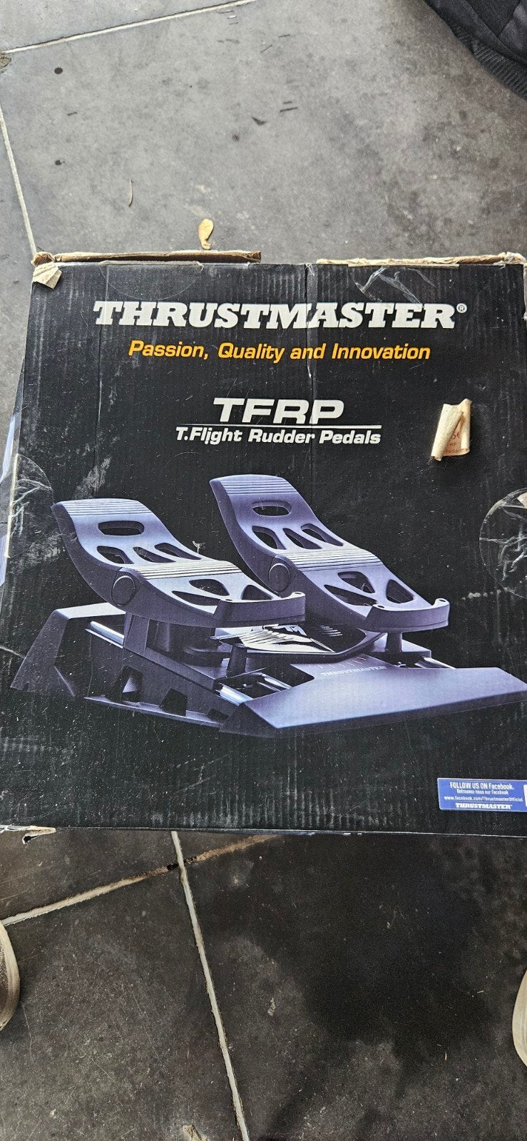 T.Flight Rudder Pedals nieuw, Thrustmaster, Ophalen of Verzenden, Nieuw, PC