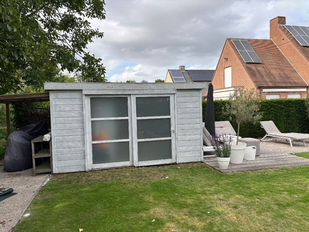 Mooi Tuinhuis goede staat - zelf af te breken, Ophalen, Gebruikt, 250 tot 300 cm, 400 cm of meer