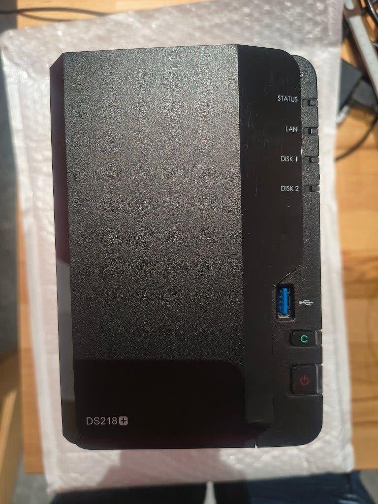Synology DS218+ - NAS 2 baies - Excellent état - Sans disque, Ophalen of Verzenden, Gebruikt
