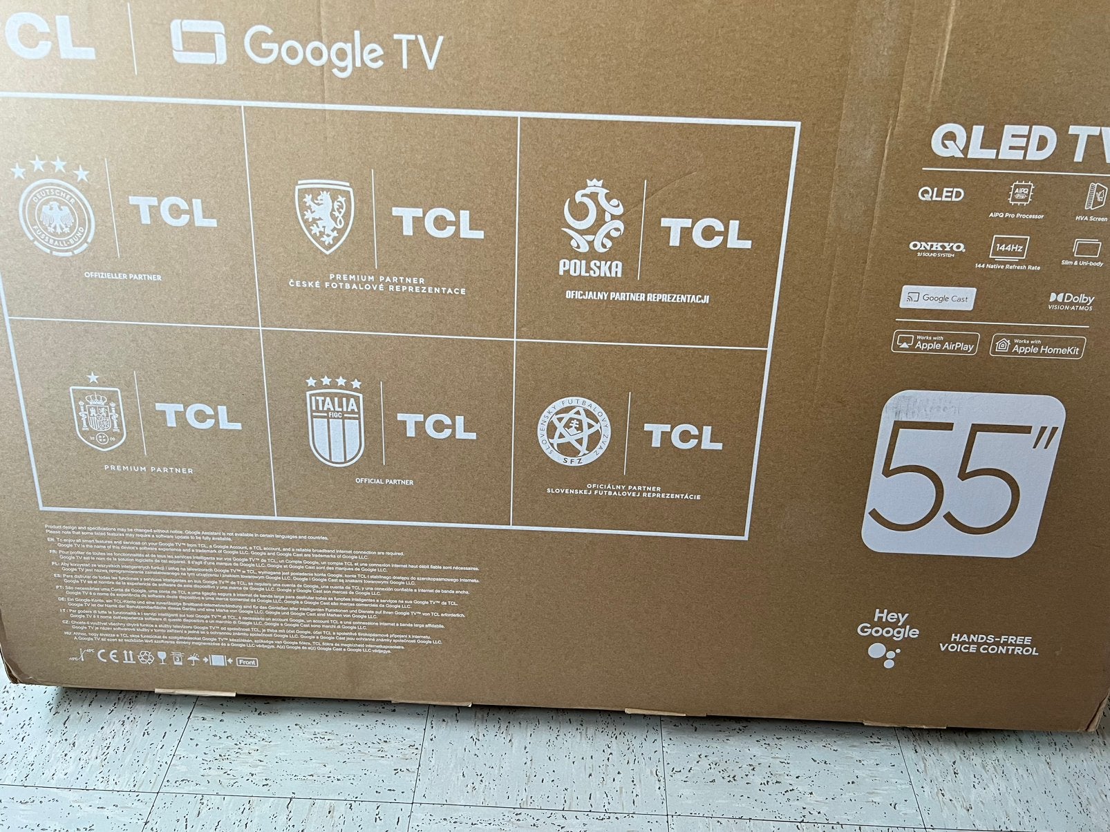Nieuwe Smart Tv 55 inch 2026. Ongeopende Doos .!, Enlèvement, Neuf, Autres marques