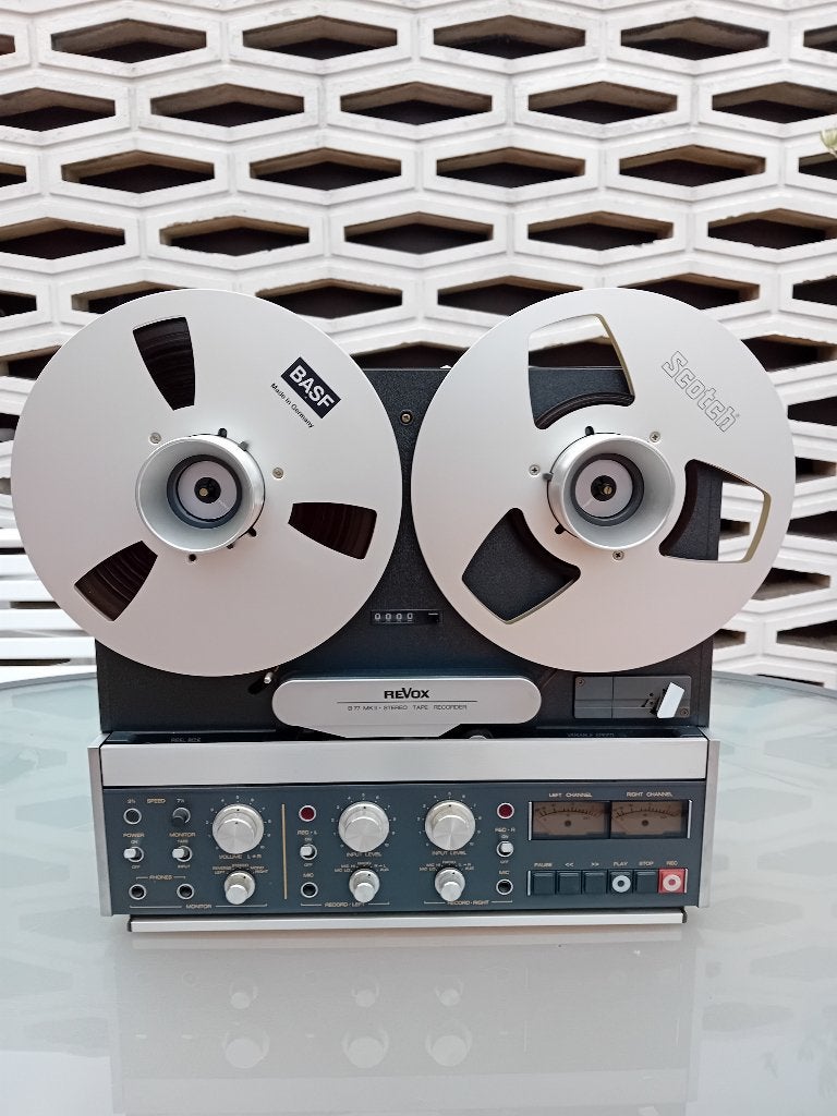 Bandrecorder Revox B77 MKII, Audio, Tv en Foto, Ophalen, Bandrecorder, Met banden