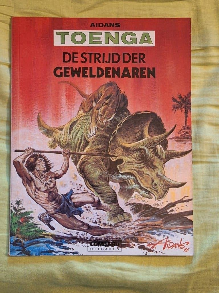 Toenga 6: de strijd der geweldenaren, Boeken, Eén stripboek, Ophalen of Verzenden, Zo goed als nieuw