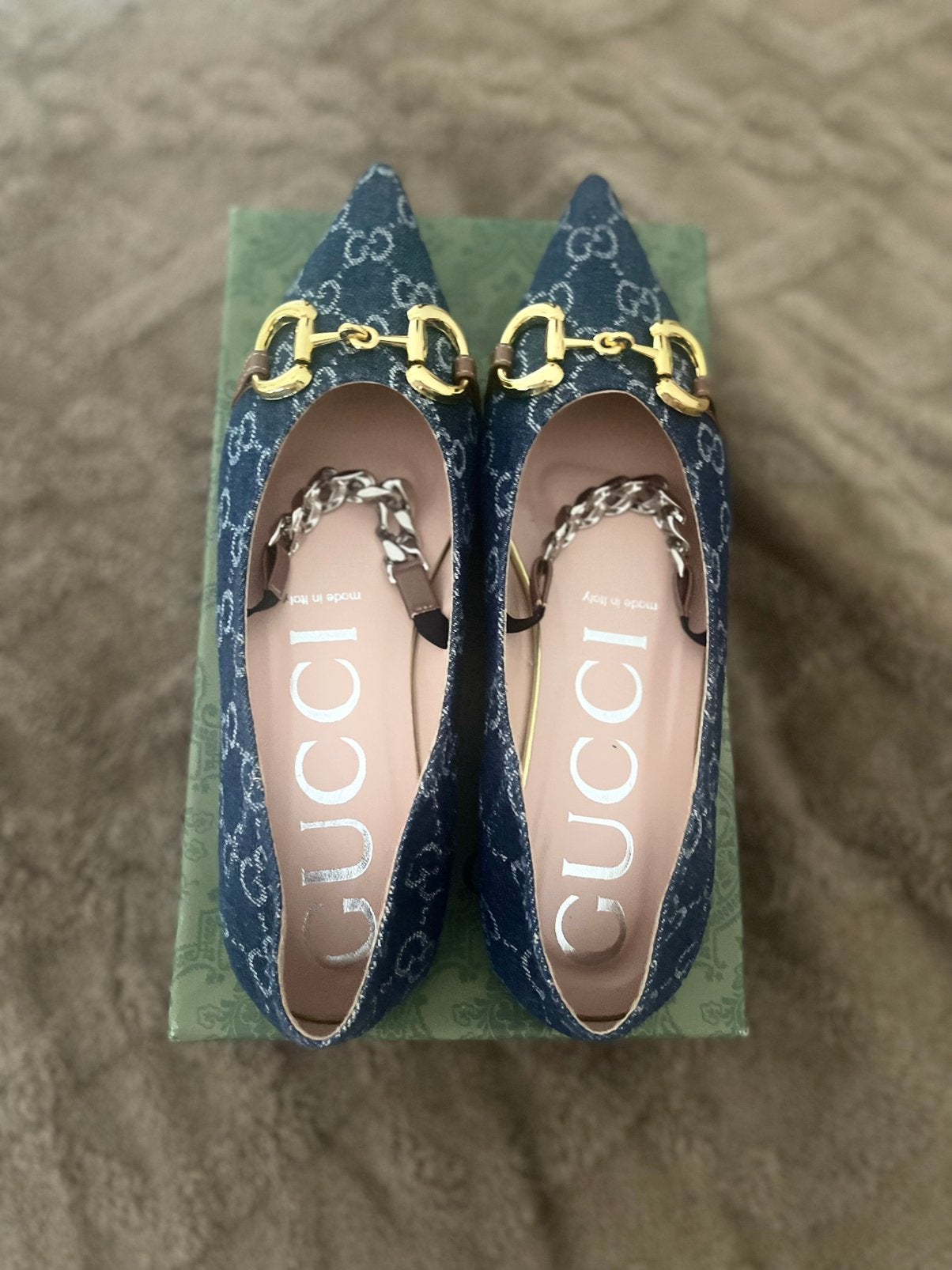 gucci loafers, Kinderen en Baby's, Kindermode-accessoires, Ophalen, Zo goed als nieuw