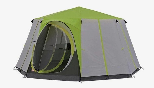 Coleman Cortes Octagon 8 tent groen, Ophalen, Zo goed als nieuw, Tot en met 6