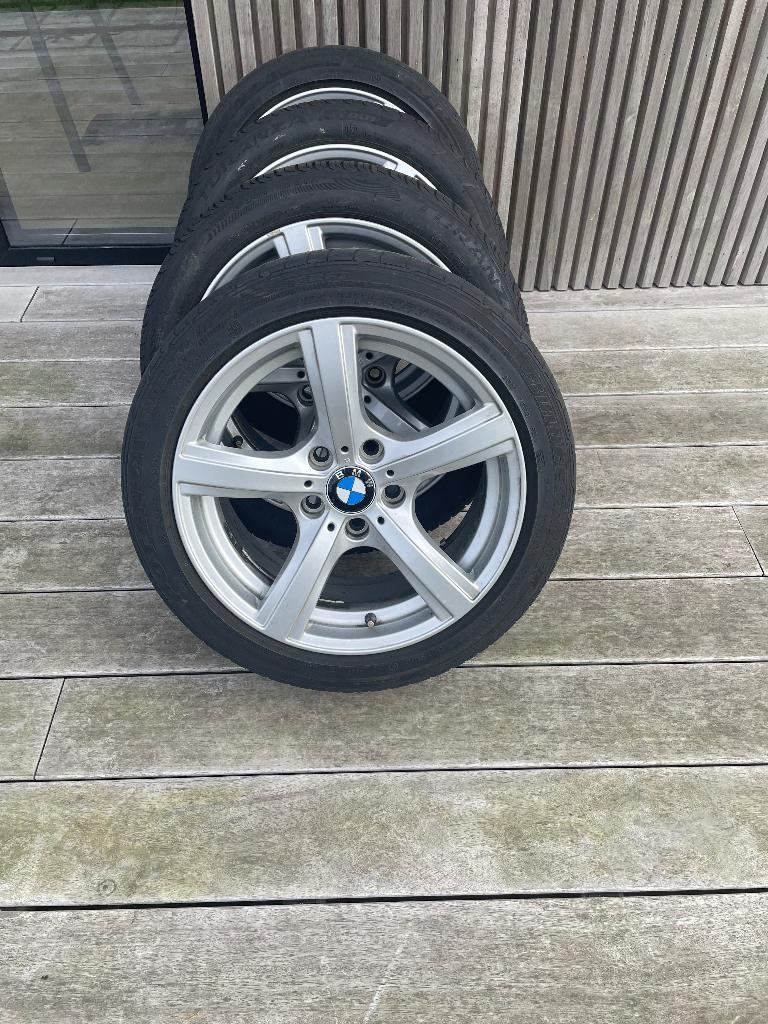 velgen met banden BMW 318, Auto-onderdelen, Banden en Velgen, Ophalen, Gebruikt, Band(en), Personenwagen