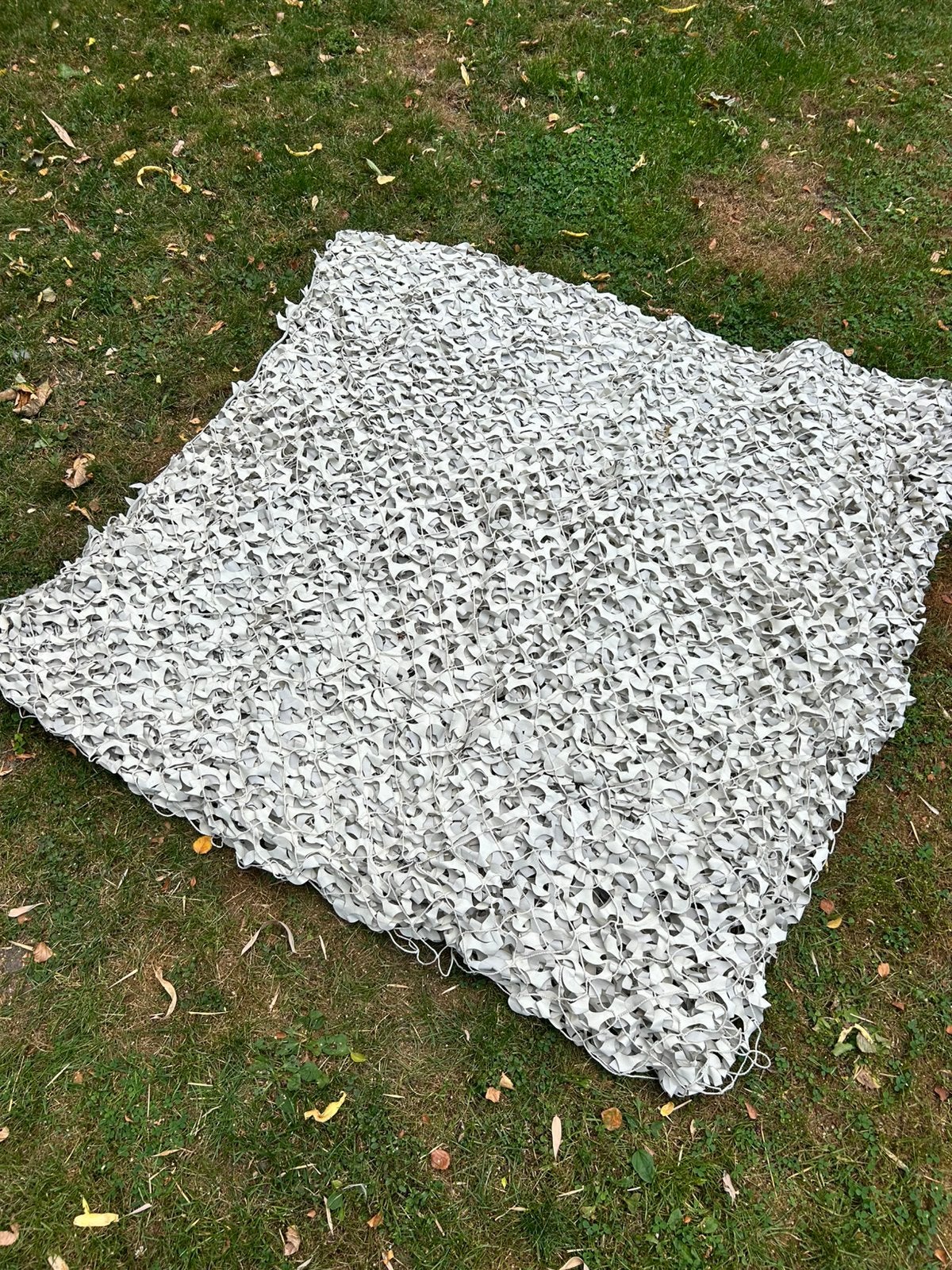 Camouflage net - wit - professioneel, Ophalen of Verzenden, Zo goed als nieuw