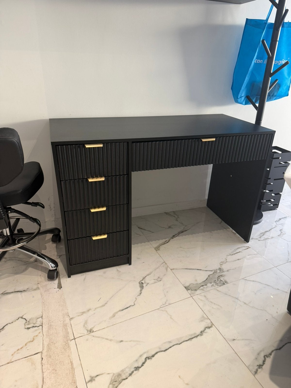 Bureau, Huis en Inrichting, Ophalen, Zwart, Nieuw, Overige merken