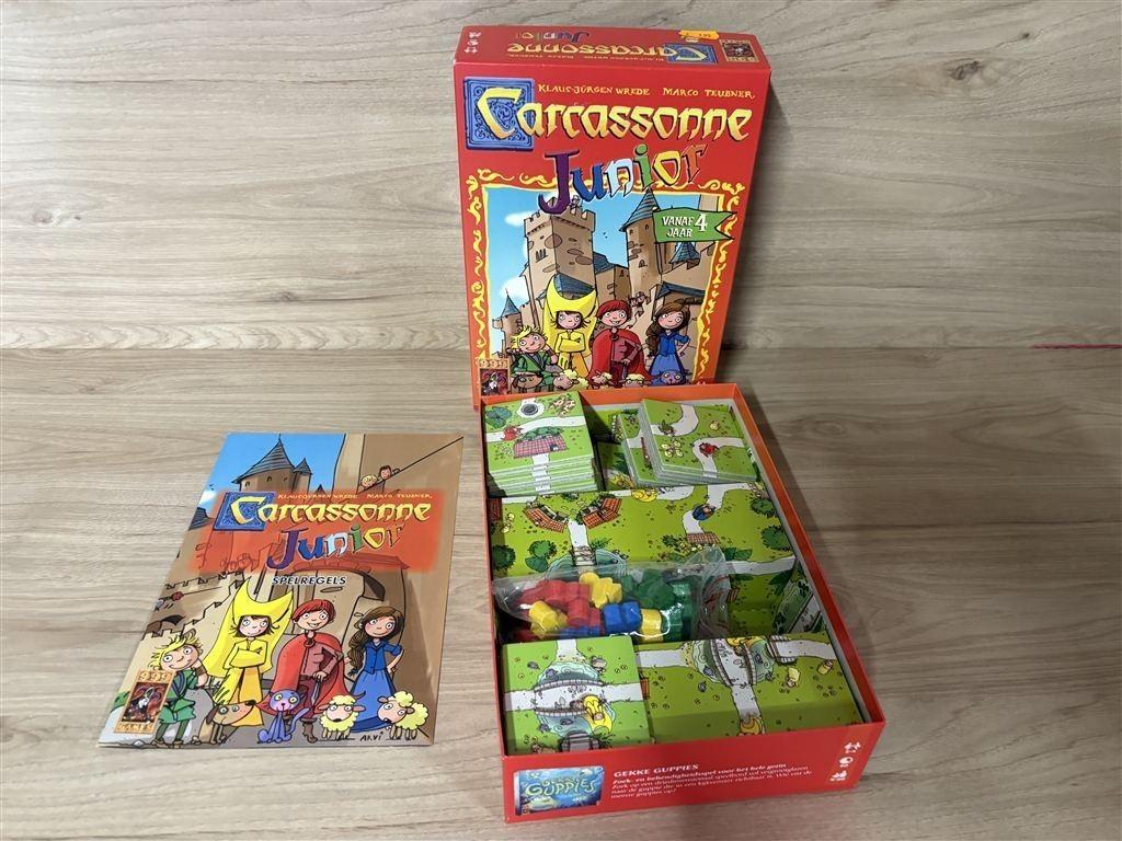 Carcassonne junior 999 games [4145], Hobby en Vrije tijd, Verzenden, Zo goed als nieuw