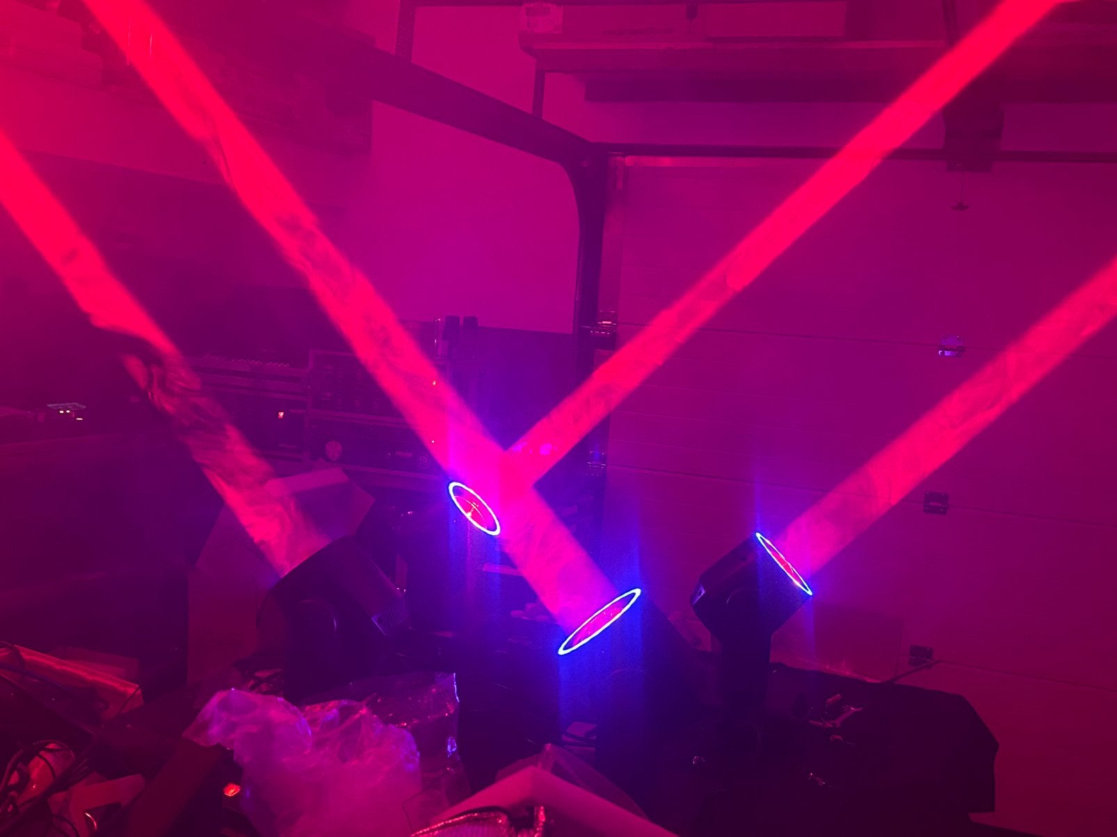 4  ou 8 Lyre beam led, Enlèvement, Comme neuf