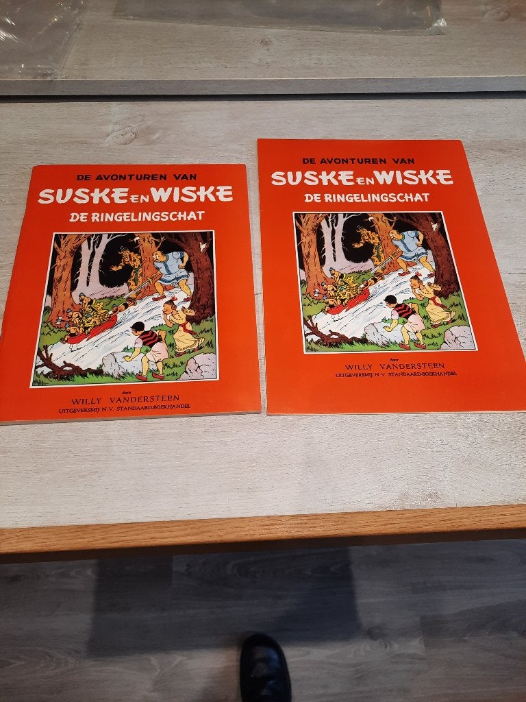suske en wiske de ringelingschat nr. 147/400 luxe gen 1991, Boeken, Willy Vandersteen, Eén stripboek, Ophalen of Verzenden, Zo goed als nieuw