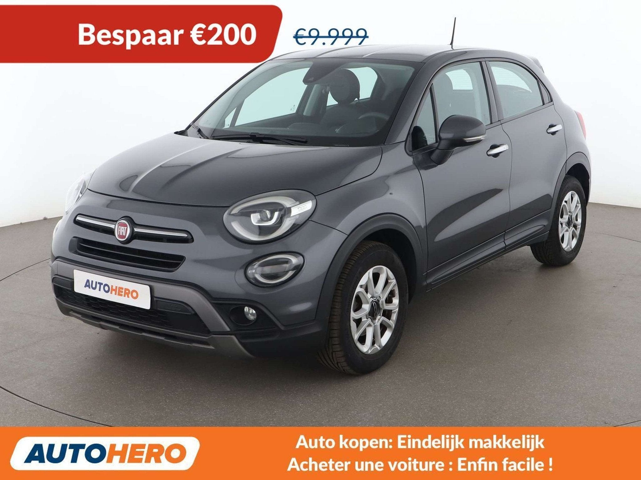 Fiat 500X 1.0 Turbo City Cross, Achat, Euro 6, 500X, Noir