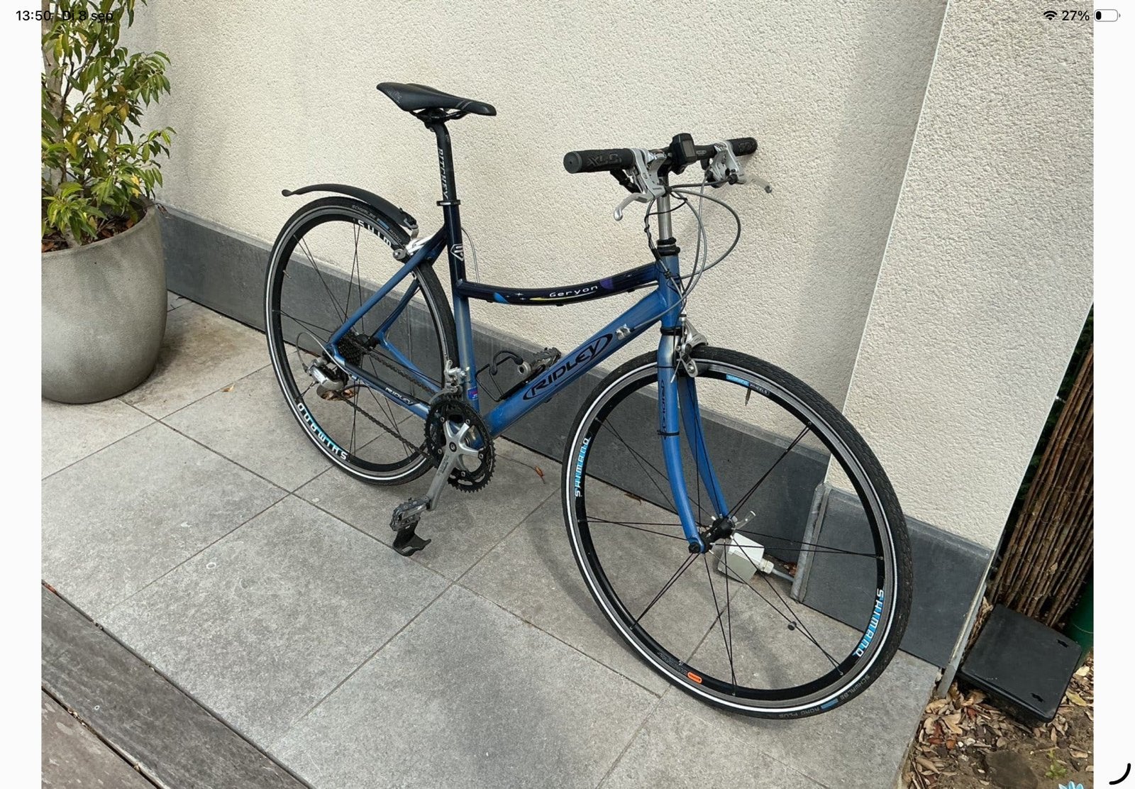 Dames/jeugd koersfiets ridley, Ophalen, Zo goed als nieuw