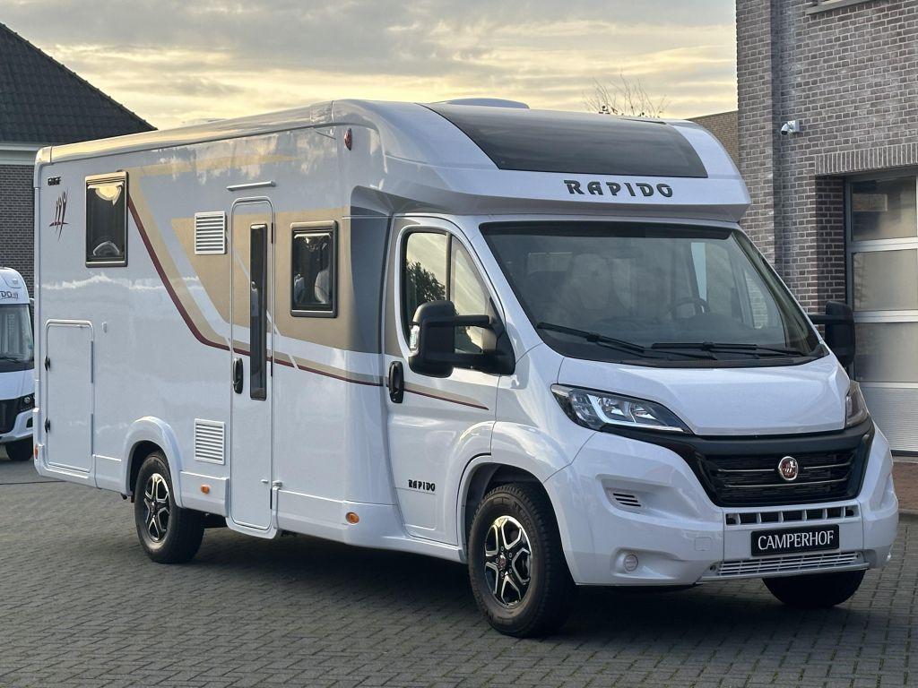 Rapido 686 F Automaat, Face to Face, Caravans en Kamperen, Mobilhomes, Bedrijf, Rapido, Half-integraal