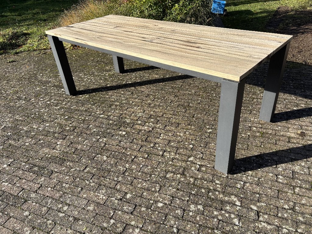 Grote tuintafel Life, Tuin en Terras, Ophalen, Gebruikt, Rechthoekig, Teakhout